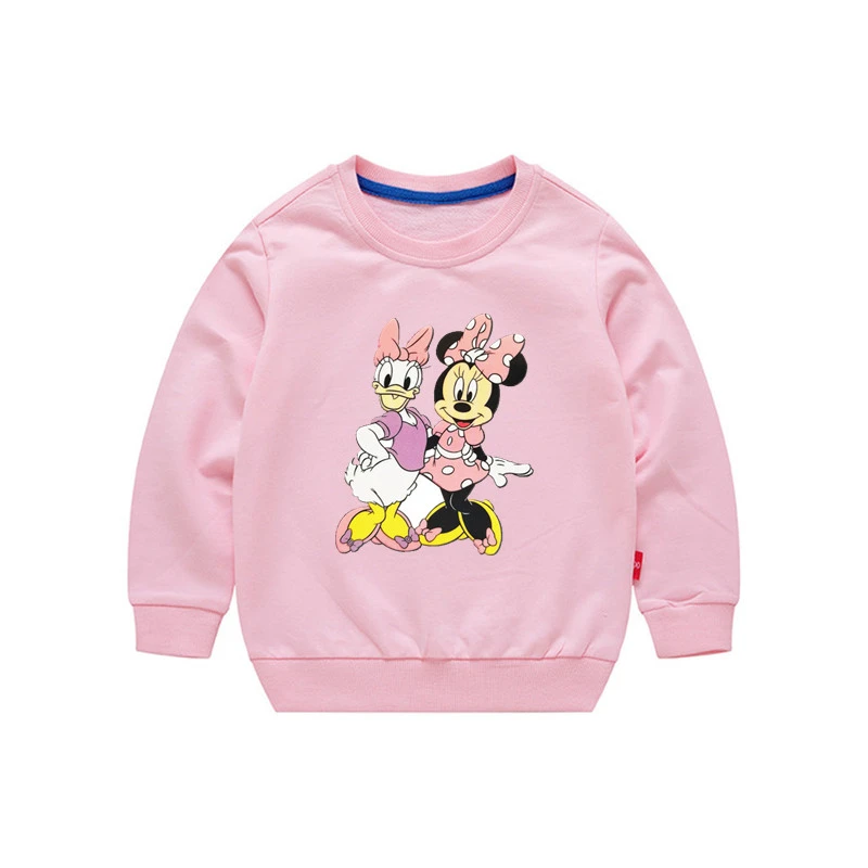 Sudaderas de Minnie y Mickey Mouse para niñas adolescentes, Tops bonitos de primavera y otoño, ropa para niños bebés|Sudaderas con capucha y sudaderas| - AliExpress