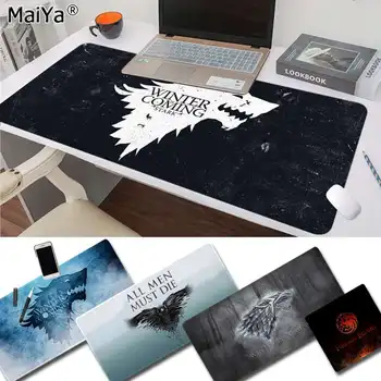 

Maiya New Design Game of Thrones Gaming Player desk laptop Rubber Mouse Mat Free Shipping Large Mouse Pad Keyboards Mat