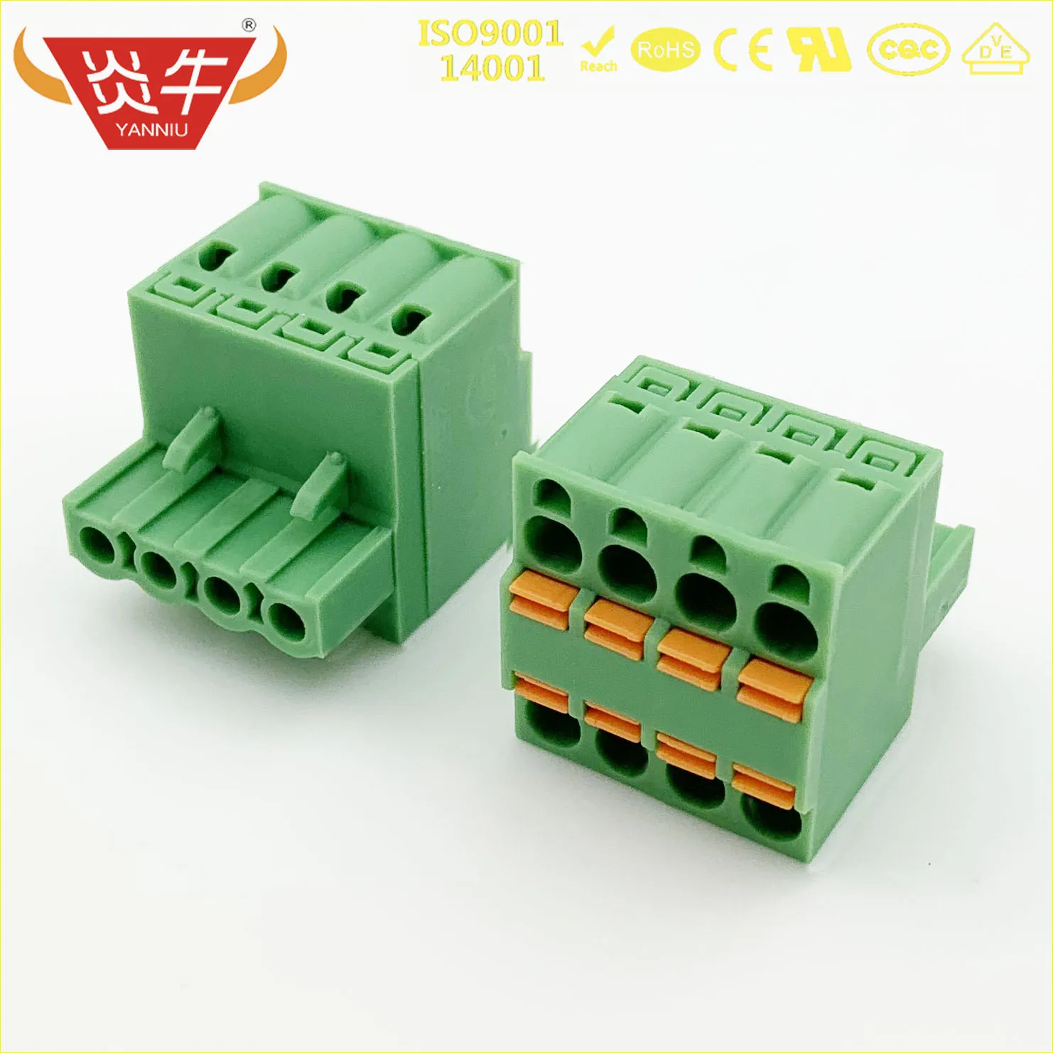 

KF2EDGKDH 5.0 2P ~ 12P PCB CONNECTOR PLUG-IN TERMINAL BlOCK 2EDGKDH 5.0mm 2PIN ~ 12PIN TFKC 2,5 ST PHOENIX CONTACT DEGSON KEFA