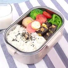 Горячий Портативный 980 мл нержавеющая сталь уплотнение Тепловой Пищевой Контейнер Bento Ланч-бокс