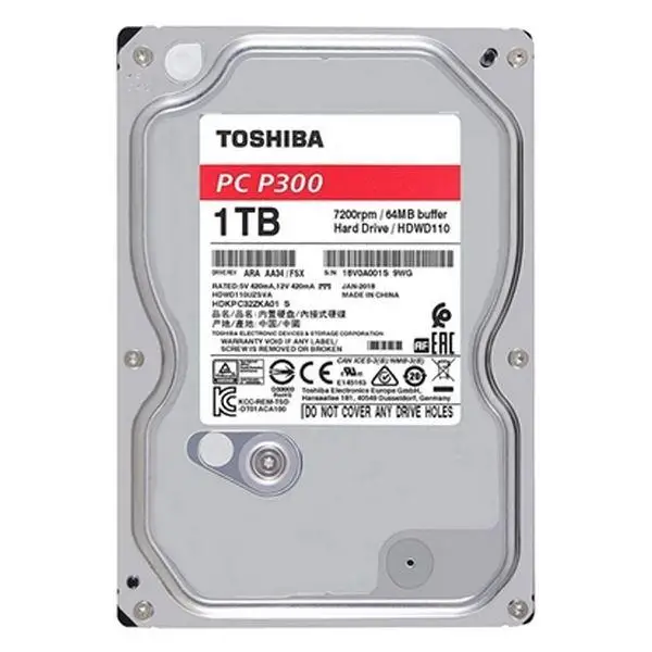  Disco duro Toshiba HDWD110UZSVA 1 TB HDD