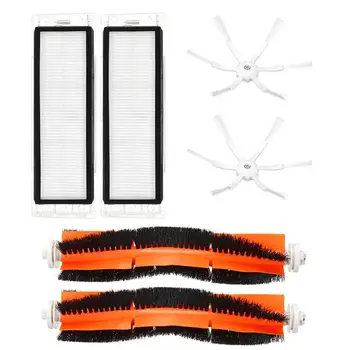 

6Pcs/Set Main Brush with Hepa Filter and Side Brush Kits for Xiaomi Robot Vacuum Cleaner Accessories