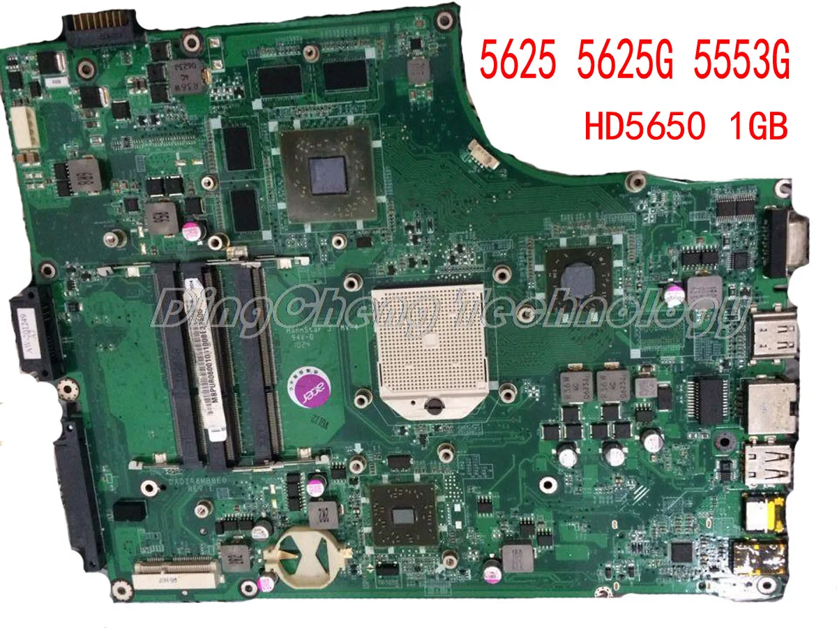 Материнская плата для ноутбука ACER 5625 г 5553 MB.PV706.001 материнская DA0ZR8MB8E0 HD5650 1 Гб |