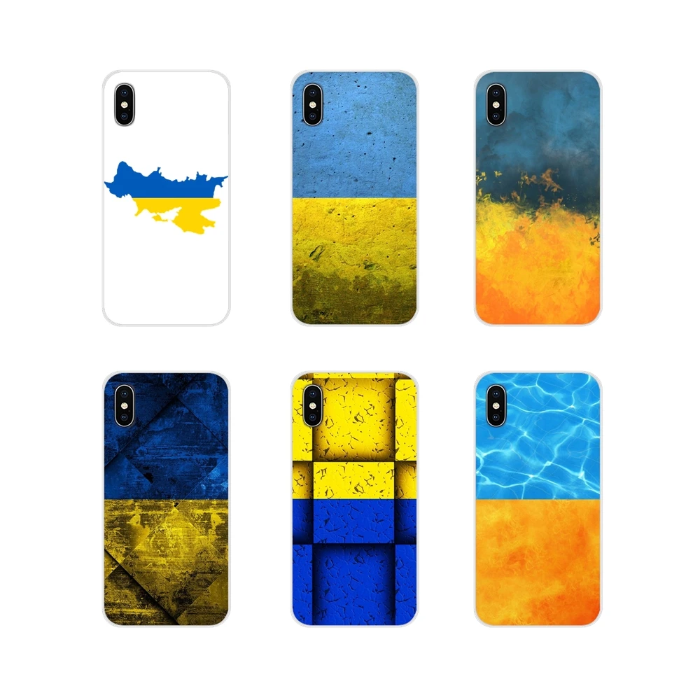 For Huawei G7 G8 P7 P8 P9 P10 P20 P30 Lite Mini Pro P Smart Plus 2017 2018 2019 Accessories Phone Shell Covers Ukraine Flag | Мобильные