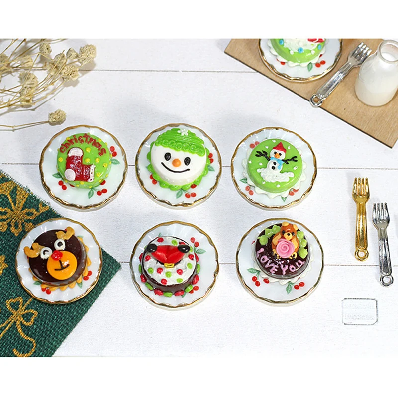 1 набор случайных DIY кукольный домик миниатюрная еда играть мини моделирование