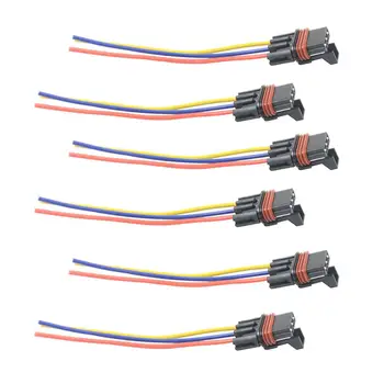 

AP03 for Polaris Ranger XP1000 & RS1 2018 2019 6x Pulse Power Plug Connector Pigtail