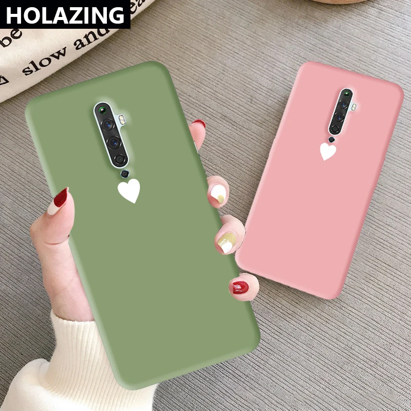 Для OPPO Reno2 Z F Reno 10x zoom K5 Reno3 Pro 3 чехол с принтом сердца для пары телефона мягкий
