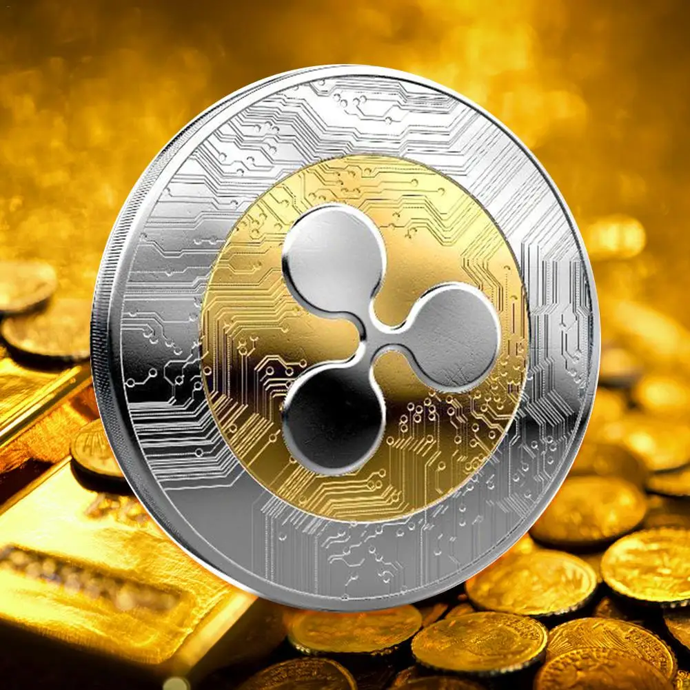 Новая монета ряби XRP крипто памятная коллекционеров подарок художественная