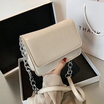 

Mini Stone Pattern Crossbody Bags For Women 2020 Summer Lady Travel Chain Cross Body Shoulder Bags Female Handbags and Purses