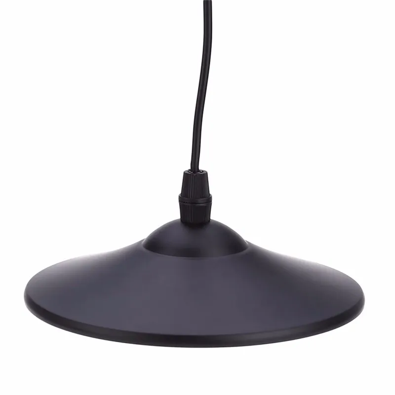 LukLoy LED Solar Light LED Pull Rope Solar Flood Light Stainless Steel Chandelier Indoor Study Hall Corridor Lighting