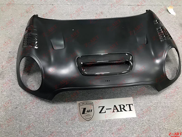 Z-ART жалюзи, капот двигателя из углеродного волокна для Mini F55 F56 F57-, крышка двигателя из углеродного волокна для Mini Cooper, капот двигателя
