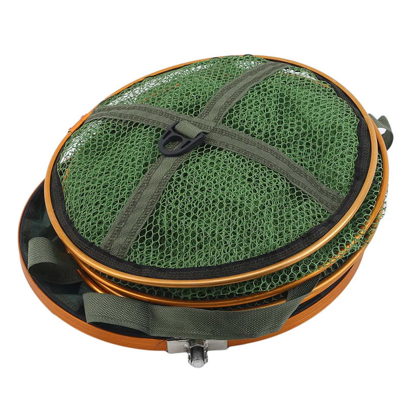 1.7m/2m/2.5m rede de pesca com saco de secagem rápida cola armadilha de pesca redes dobrável crayfish carpa acessórios de pesca