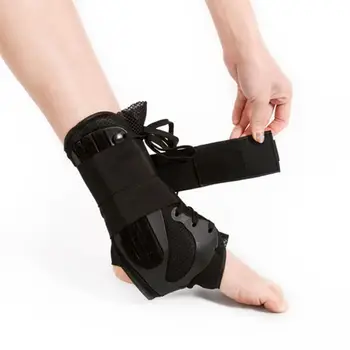 Lace-Up Enkel Stabilizer Brace Pediatric Figuur Voet Ondersteuning Wrap Compressie Protector Lace-Up Enkel Stabilizer Brace Pediatric Figuur Voet Ondersteuning Wrap Compressie Protector