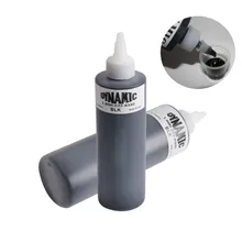 Профессиональный natural1 бутылка татуировки чернил 8 унций черная подкладка и тени последние Племенной pad шейдер пигмент последние 250 мл