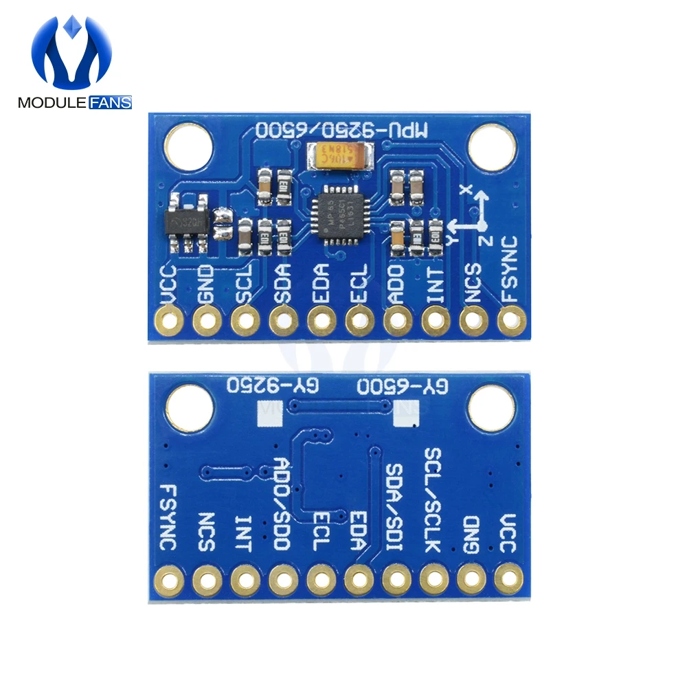 IIC I2C SPI MPU6500 MPU 6500 6 осевой гироскоп Модуль датчика акселерометра Замена MPU6050 для