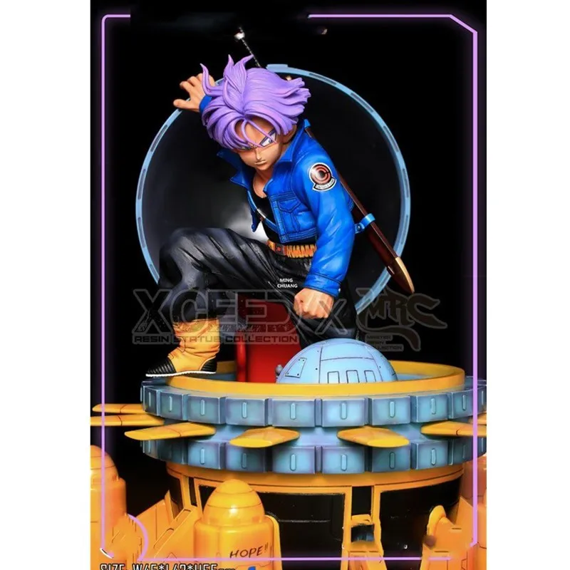 2" Статуя Dragon Ball Super Saiyan бюст Torankusu полноразмерная портретная машина времени самолет GK фигурка игрушка коробка 55 см V772