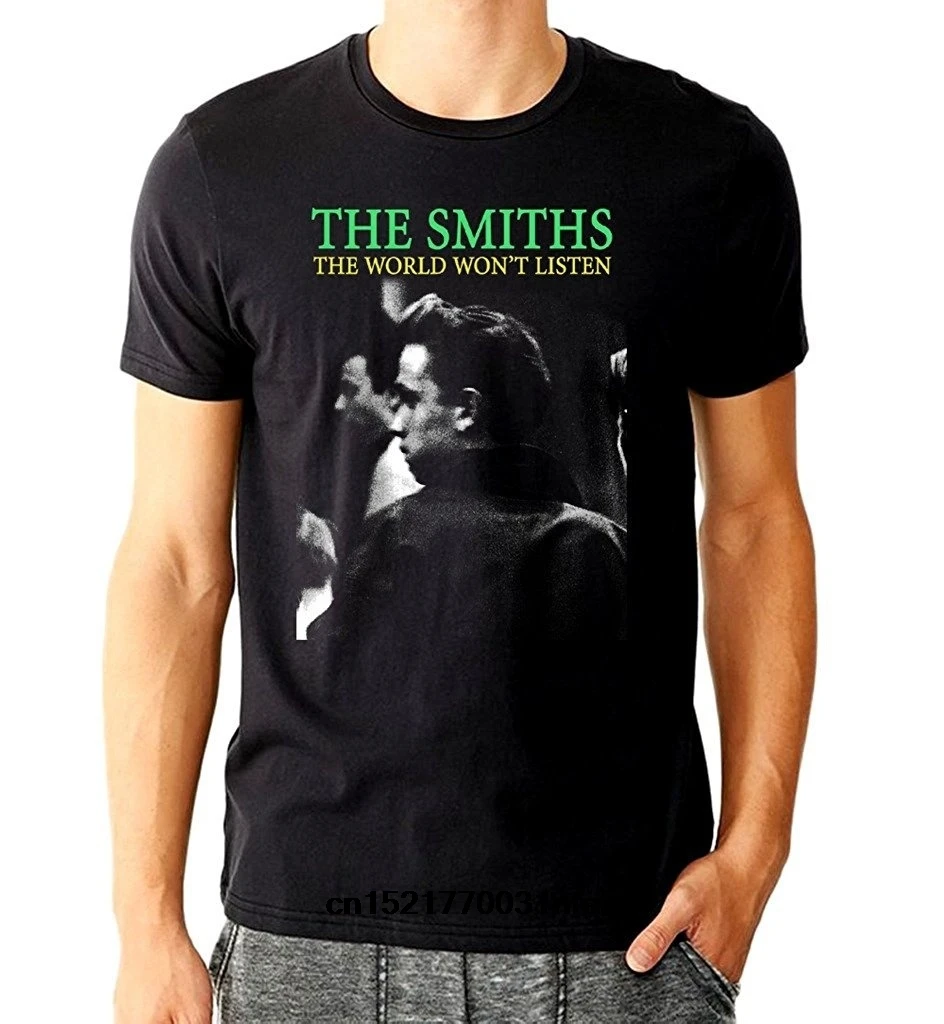 Мужская футболка The Smiths World't Listen Rock Band забавная новинка wo men | одежда