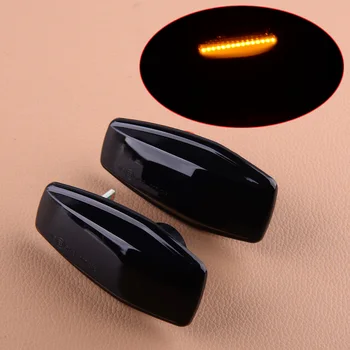 

Pair Car 12V Dynamic LED Side Marker Repeater Indicator Turn Signal Light Lamp Fit for Hyundai i10 Getz Kia Sedona