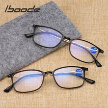 Iboode, синий светильник, блокирующие очки для чтения, для дальнозоркости, для мужчин, s, для мужчин, анти-голубые лучи, для дальнозоркости, очки для женщин и мужчин, ультра-светильник