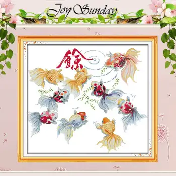 

Treasures fill the home Counted Cross Stitch 11CT 14CT Cross Stitch Set Wholesale Animal Cross-stitch Kits Embroidery Needlework