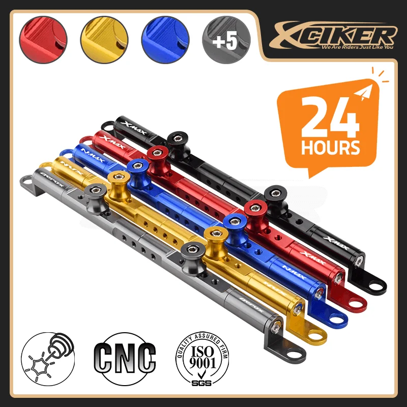 Yamaha Nmax 125 Nmax 155 Moto Balance Beam Multifunzione Cross Bar Manubrio Crossbar Mirror Bar