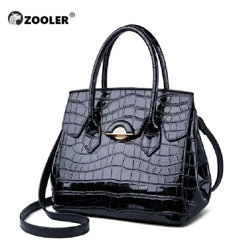 High quality Cow Bag Female luxury Genuine leather bags women ZOOLER brand handbag designer tote bag bolsa feminina#MH203