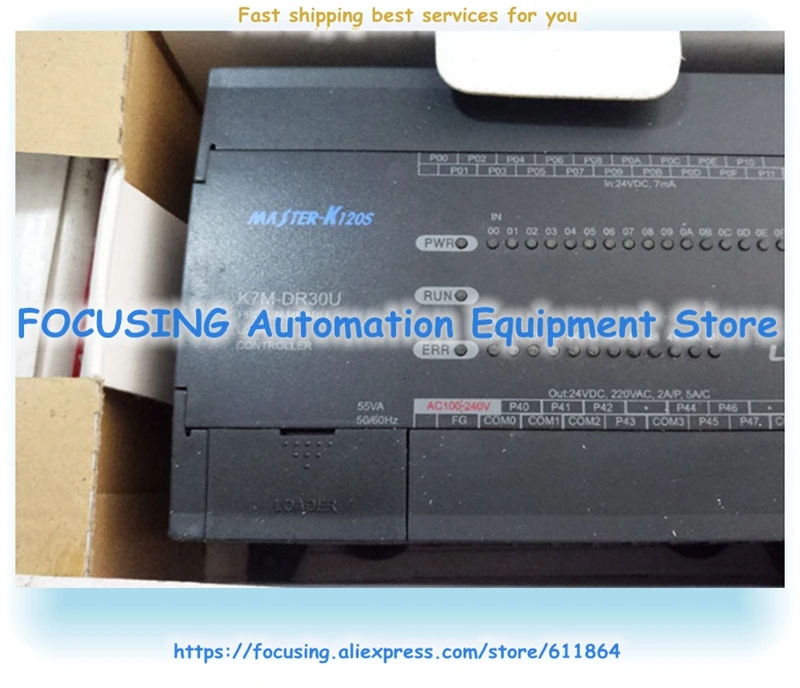 K7M-DR30U K7MDR30U K7M DR30U K120S ПЛК серии