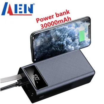 30000mahのチーワイヤレス充電器パワーバンクiphone × 8プラスサムスン注8急速充電器ポータブルpowerbank携帯電話充電器