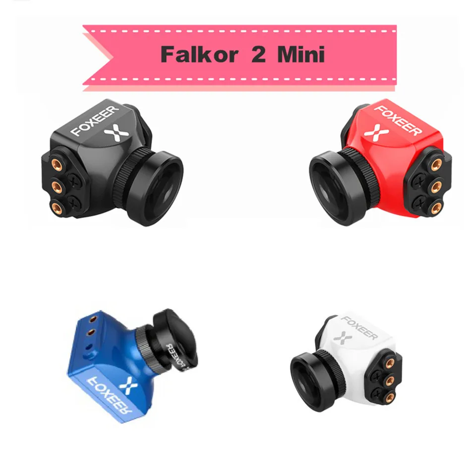 

Foxeer Falkor 2 Mini FPV Camera 1200TVL 1.8mm/2.1mm 4:3/16:9 PAL/NTSC Switchable CMOS 1/3 G-WDR Freestyle Long Range Fixed Wing