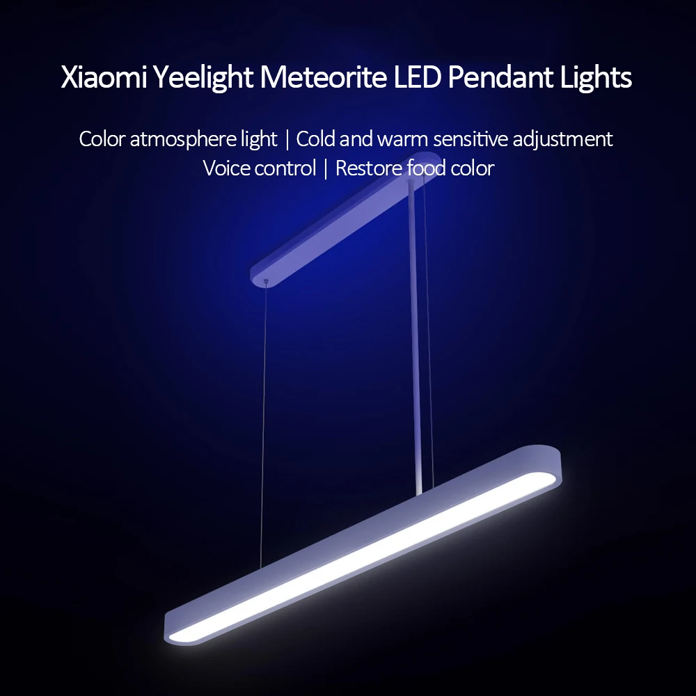 Original xiaomi mijia YEELIGHT Meteorite LED Smart Dinner Pendant Lights smart Restaurant chandelier work with for mi home app