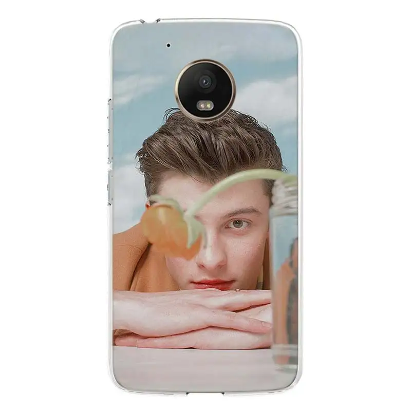 Чехол для телефона Singer Shawn Mendes 98 Motorola Moto G8 G7 G6 G5S G5 E4 Plus G4 E5 E6 Play Power One Action Европейский