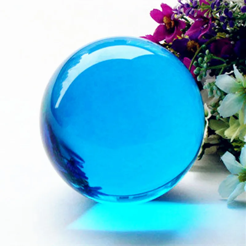 Хит продаж 60*60 мм круглый хрустальный мяч Aqua fengshui для украшения Рождественского