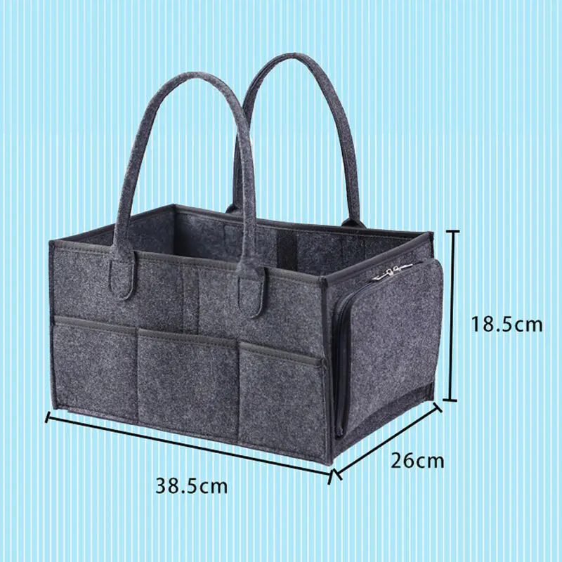 Мульти Карманный фетровый кошелек сумочка Органайзер вставка для хранения Tote Shaper тканевая сумка Высокое качество