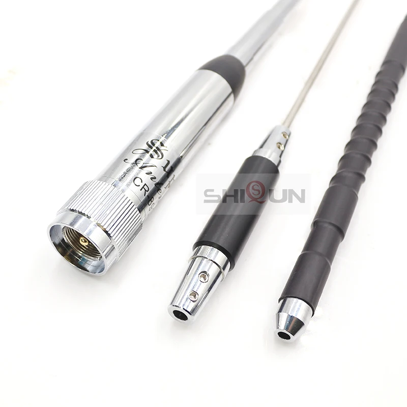 CR8900 Quad Band Mobile Vehicle Car Antenna 29.6/50/144/430MHz For TYT TH-9800 QYT KT-7900D 125cm Stainless with SL16 PL-259 5