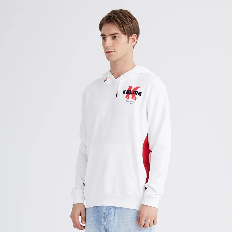 KELME мужские толстовки полосатые хип хоп мужская Японская уличная одежда