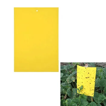 

Double-sided Pest Control Sticky Board Farm Orchard Garden Insect Bugs Catcher Adhesive Board 5/10pcs