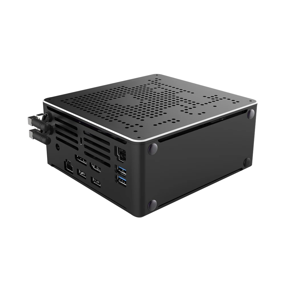 Игровой мини ПК Intel i9 8950HK 9880H 9850H Xeon E 2176M Windows 10 2 LAN настольный компьютер система AC WiFi