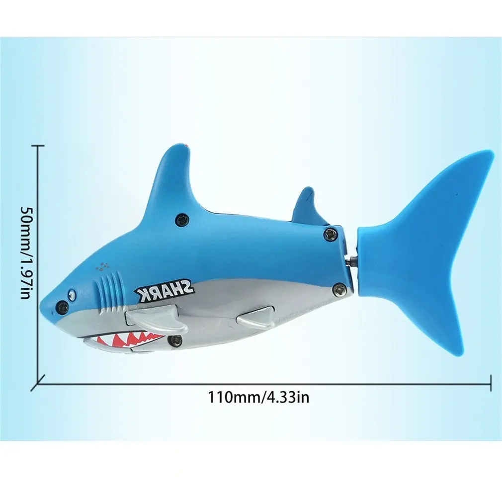 Мини RC лодка 4 CH дистанционного управления маленькие акулы с пульт дистанционного управления с USB игрушечная Рыба Лодка лучший рождественский подарок для детей
