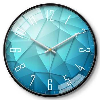 

Large Wall Clock Modern Metal Living Room Creative Art Bedroom Silent Clock Wall Watches Home Decor Horloge Murale Gift FZ255