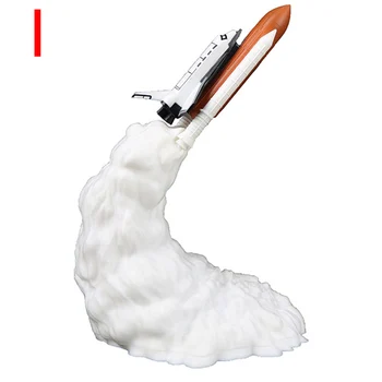 

3D Print Space Moon Shuttle Rocket Rechargeable Night Light Lamp Home Decoration Best Price