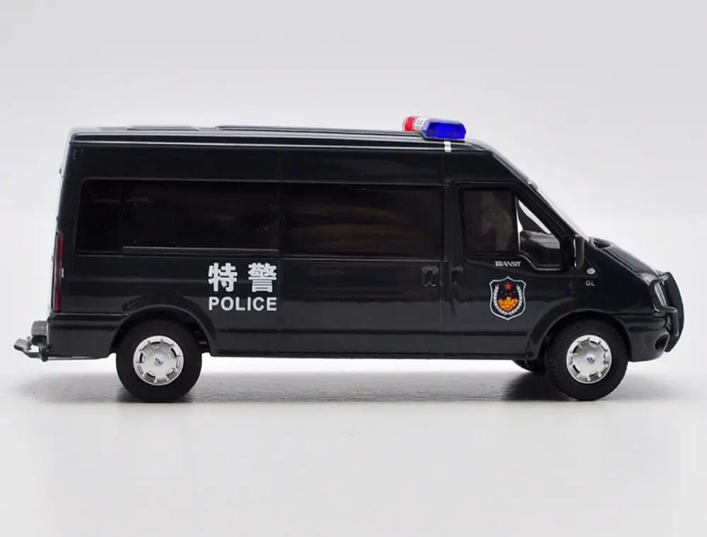 1/64 GCD Ford Transit Van S.W.A.T модель автомобиля под давлением коллекционная игрушка