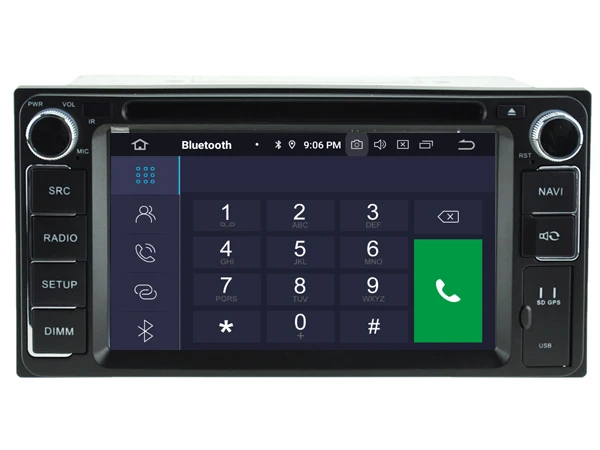 RUISO 4g+ 64g 8-Core автомобильный DVD плеер Android 9,0 для TOYOTA UNVIERSAL автомобильный мультимедийный DVD Авто Радио Стерео 1080P GPS wi-fi DVR dab obd ips