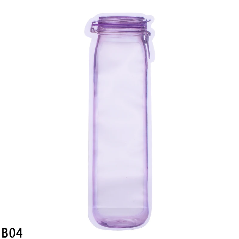 5 шт. прозрачная пластиковая сумка на окно, многоразовая сумка для бутылок Mason Jar, переносная сумка на молнии, сумка для хранения свежих продуктов, органайзер для круп