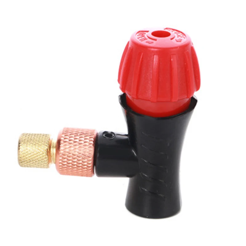 

Aluminum Alloy Bicycle Inflator Head For Presta Schrader Valve CO2 Pump Parts