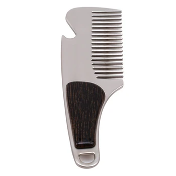 

High Quality Women And Men Comb Stainless Steel Hair Combs Health Care Tools Professional Salon Make Up Hair Brush