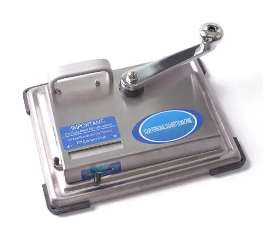 

Push-pull Portable Metal Manual Case Smoker Pusher Semi-automatic Rolling Cigarette Machine Tobacco Smoking Roller