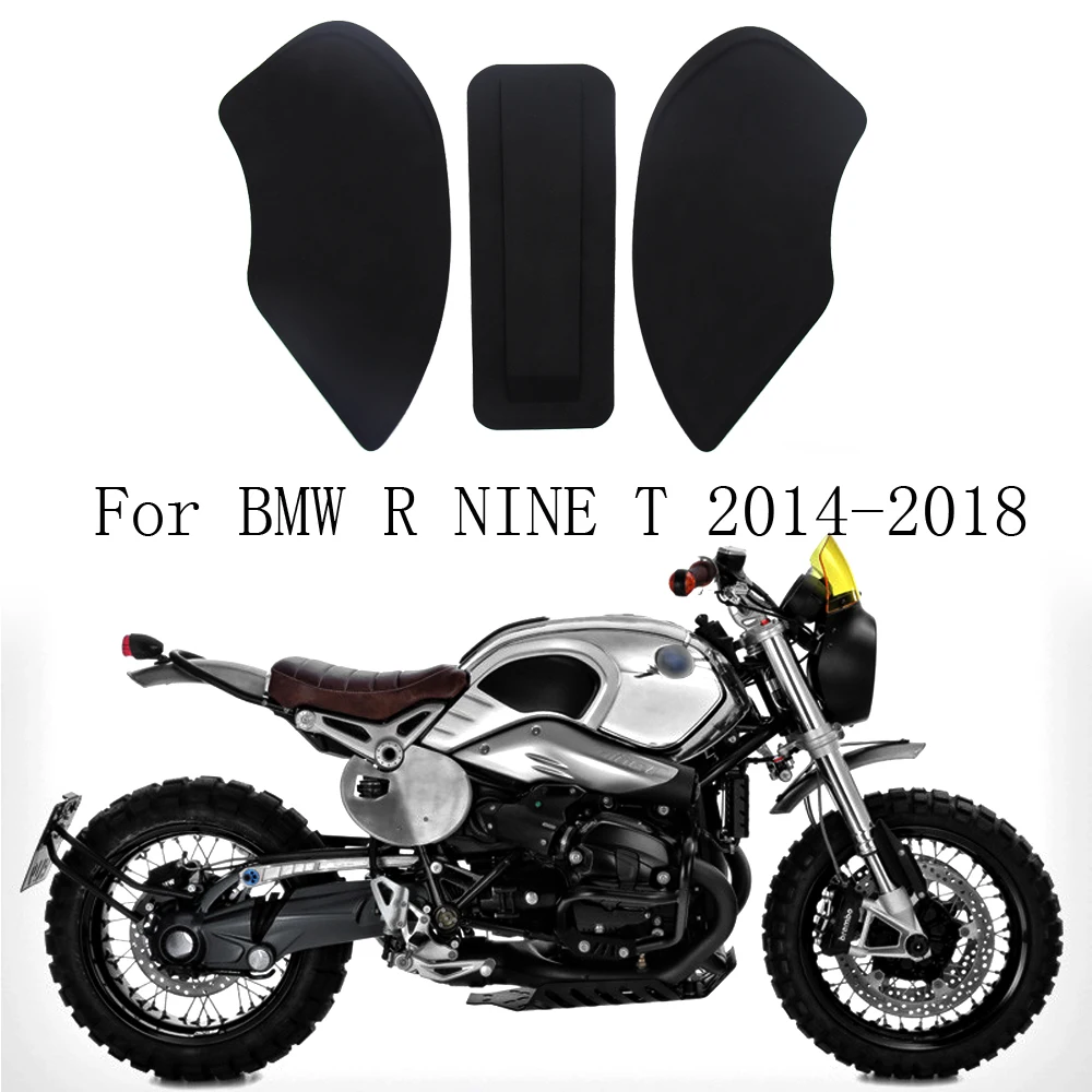 For BMW R Nine T Scramble 2015-2018 Gas Tank Side Pads Fuel Stickers Race 