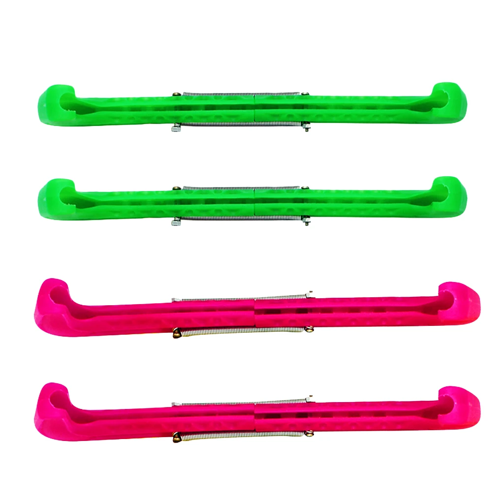 2Pairs  Ice Hockey Figure Skate Walking Guard Adjustable Cover