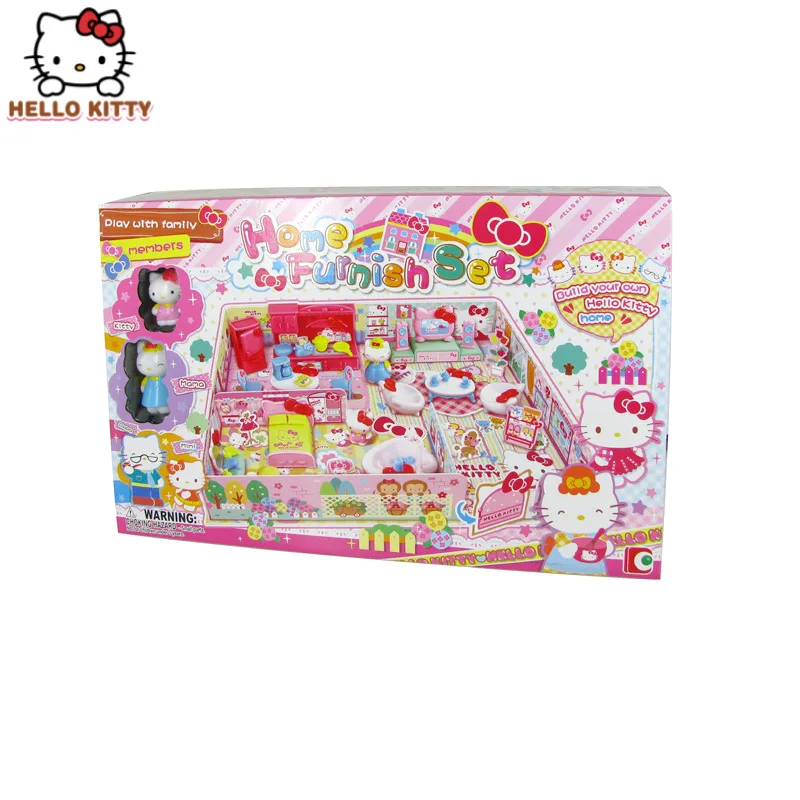 50061 Hello Kitty hello kitty Home Set Model Kitchen Furniture GIRL'S Play House Toys