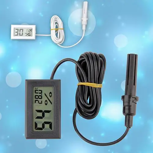 

Portable Mini LCD Thermometer Hygrometer Temperature Humidity Meter Probe